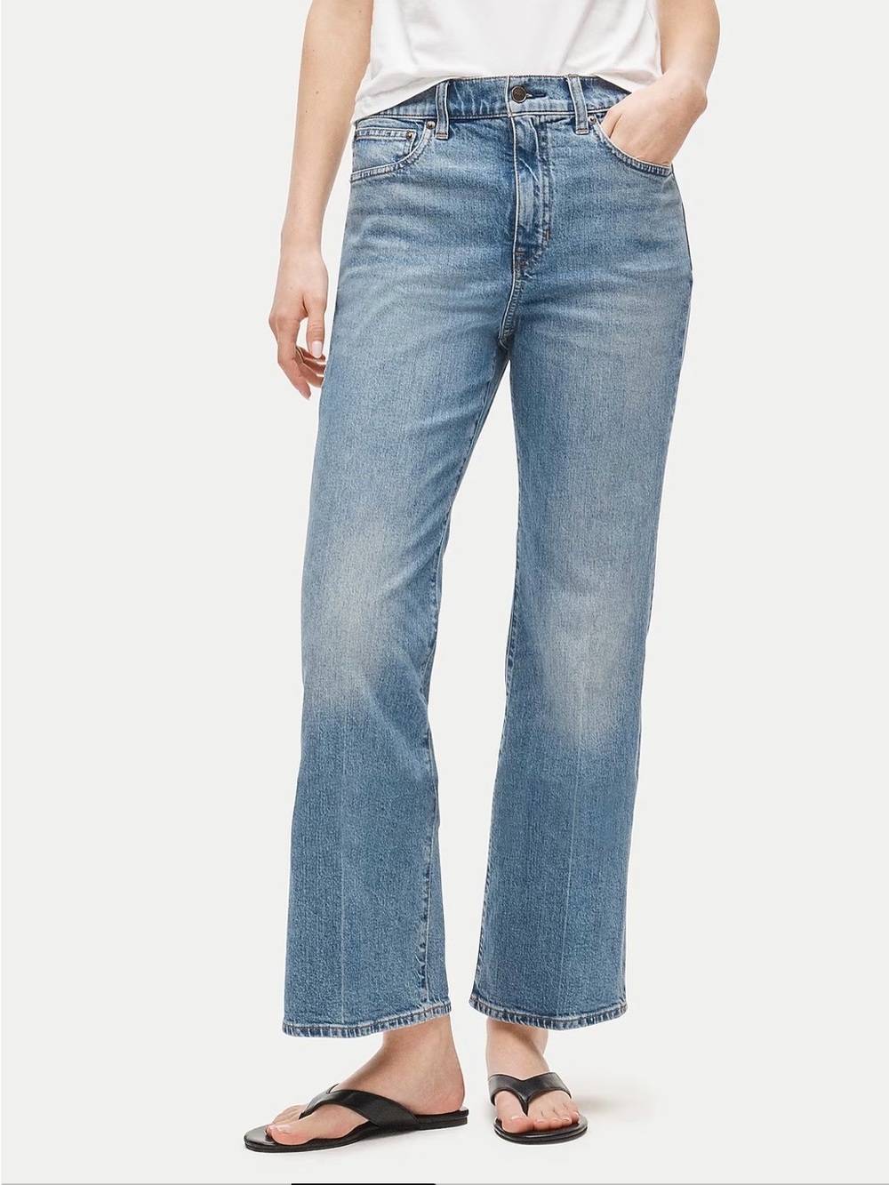 JCrew Charley Kick Out Cropped Jean 29P